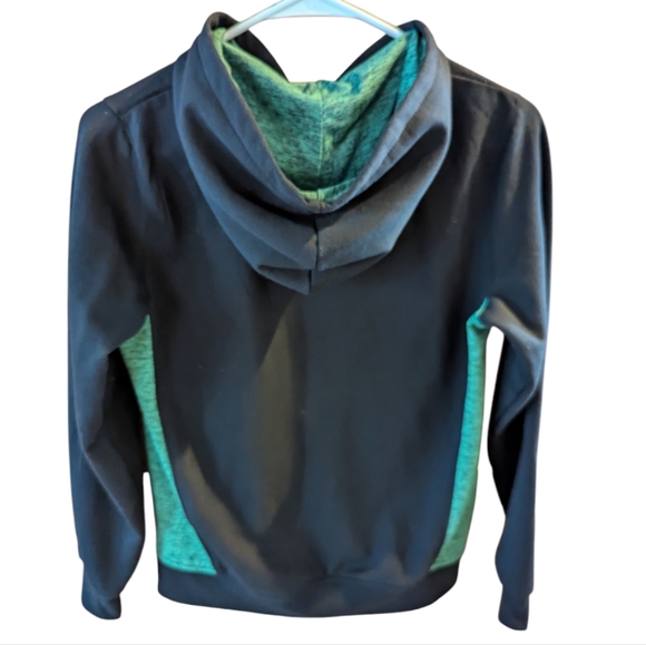 Boys Large Nickelodeon TMNT x Carmelo Anthony Hoodie, Black and Green - Picture 2 of 7